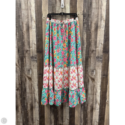 Skirt Maxi By Shein In Multi-colored, Size: Xl