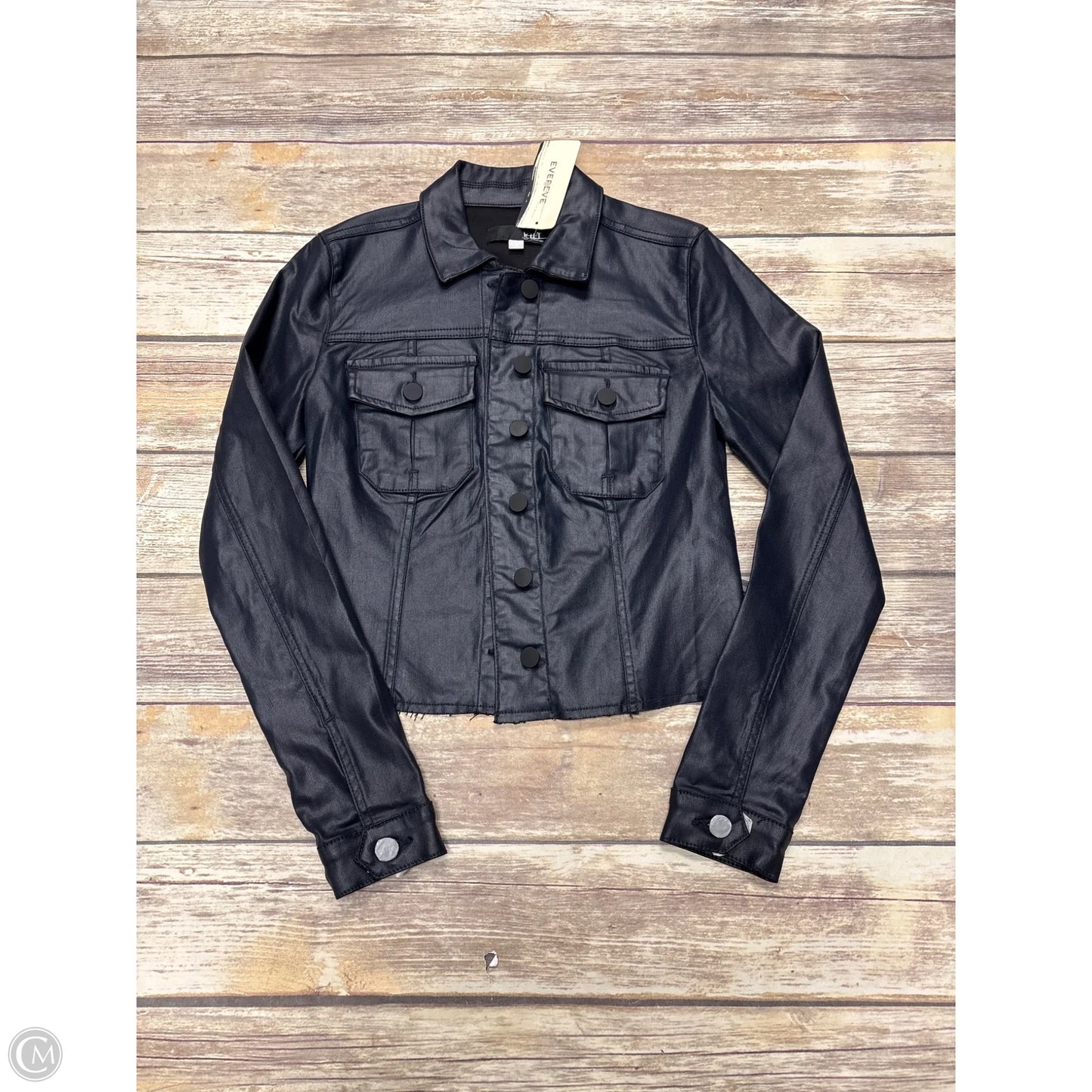 Jacket Moto By Kut In Navy, Size: Xs