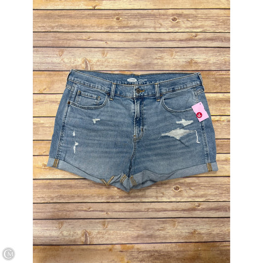 Shorts By Old Navy In Blue Denim, Size: 12