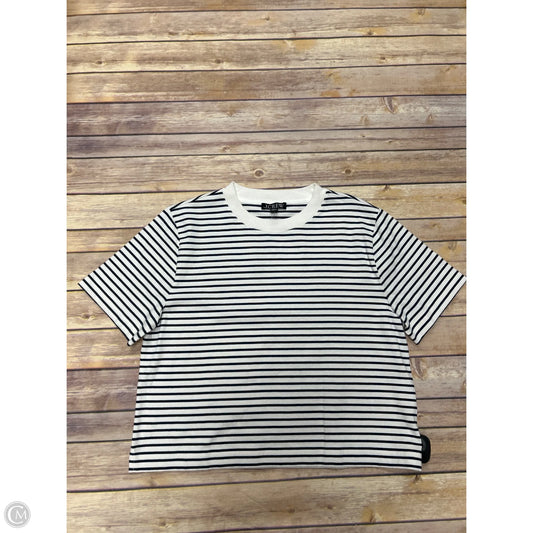 Top Short Sleeve By J. Crew In Striped Pattern, Size: S