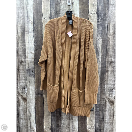 Sweater Cardigan By Cme In Brown, Size: Xxl