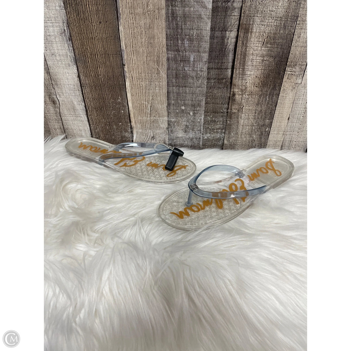 Sandals Flats By Sam Edelman In Clear, Size: 9