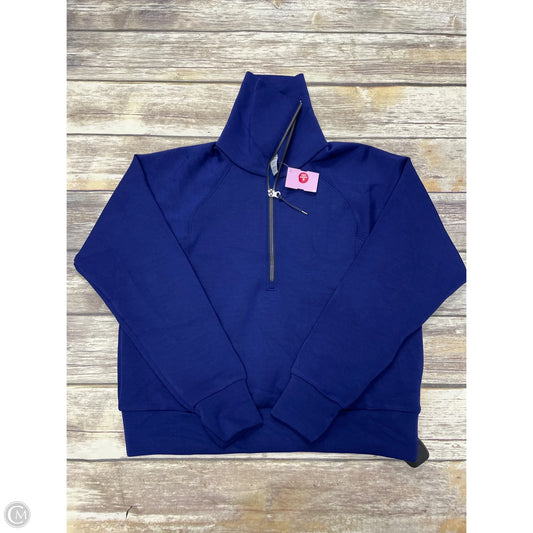 Sweatshirt Collar By Spanx In Blue, Size: S