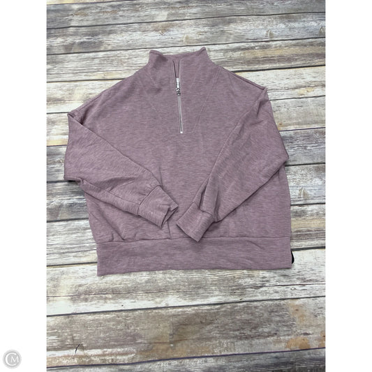 Athletic Sweatshirt Collar By Varley In Pink, Size: S