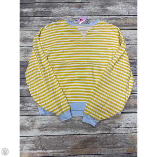 Sweatshirt Crewneck By We The Free In Striped Pattern, Size: Xs