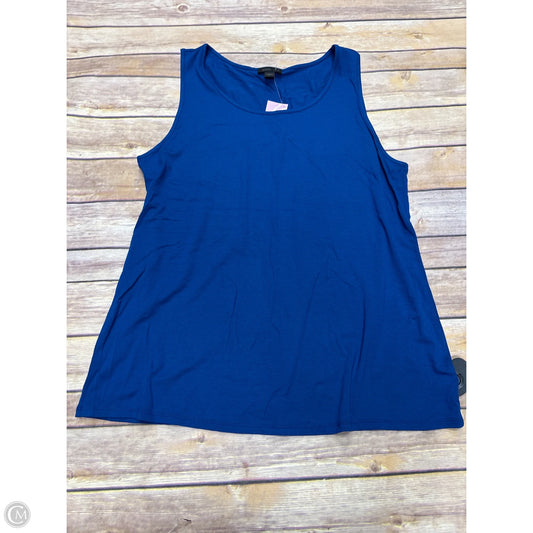 Top Sleeveless Basic By J. Jill In Blue, Size: M