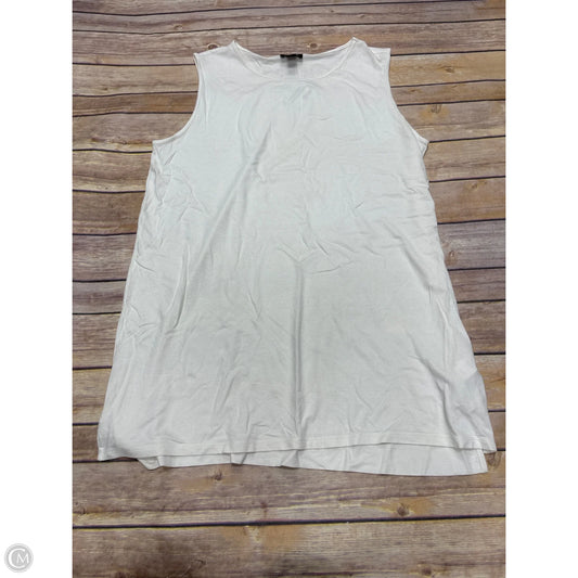 Top Sleeveless Basic By J. Jill In White, Size: M