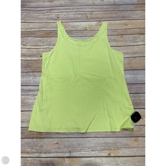 Top Sleeveless Basic By J. Jill In Green