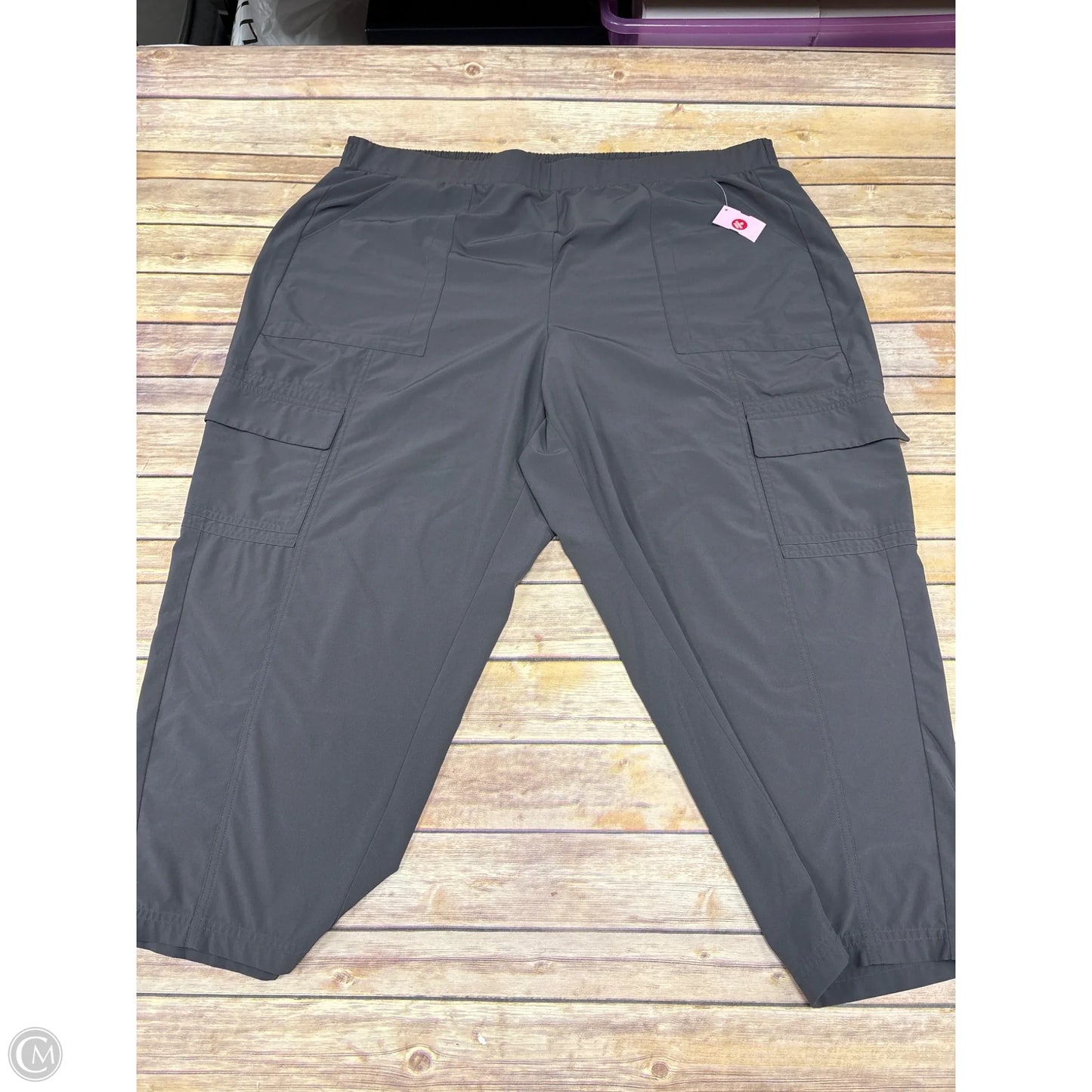 Athletic Pants By Ideology In Grey, Size: 3x