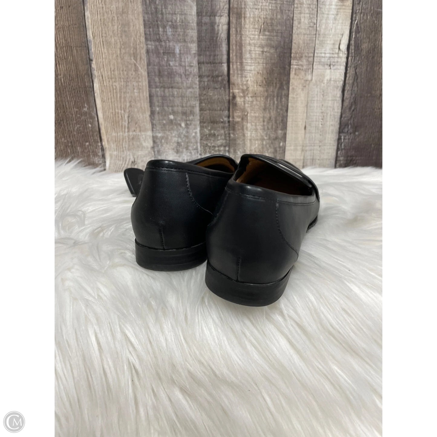 Shoes Flats By Kelly And Katie In Black & White, Size: 7