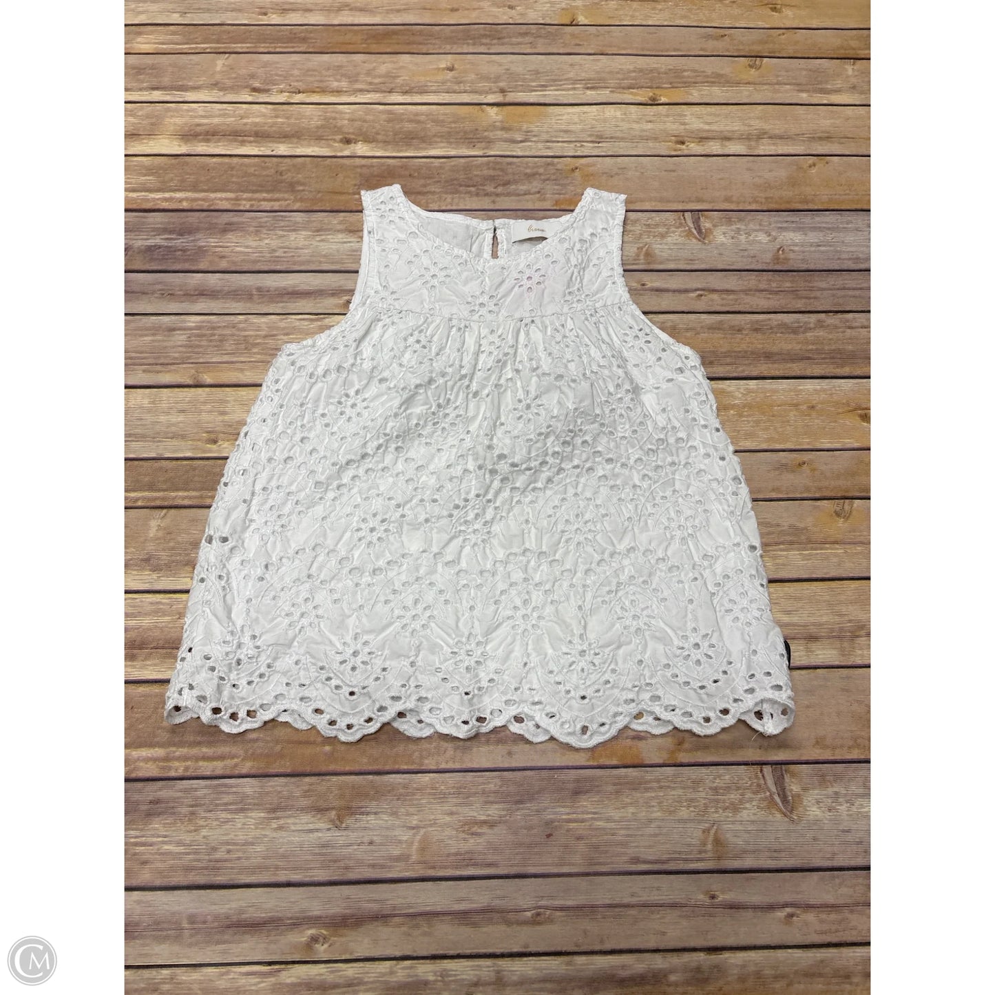 Tank Top By Braeve In White, Size: Xs