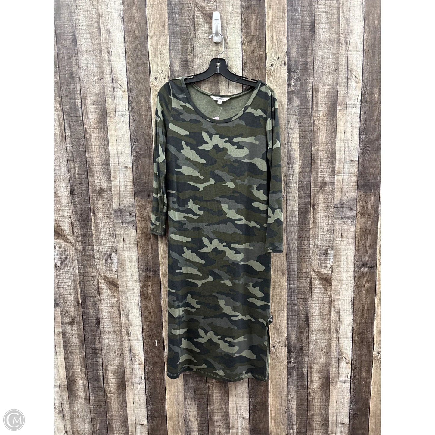 Dress Casual Maxi By Bb Dakota In Camouflage Print, Size: Xs