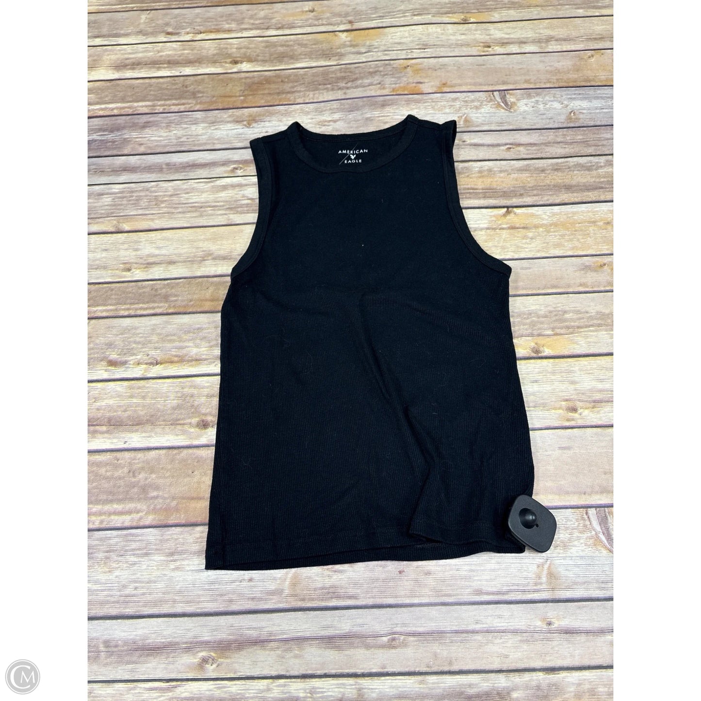 Top Sleeveless Basic By American Eagle In Black, Size: M