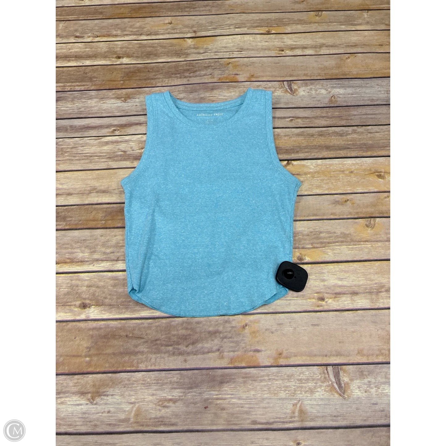 Top Sleeveless Basic By American Eagle In Blue, Size: M