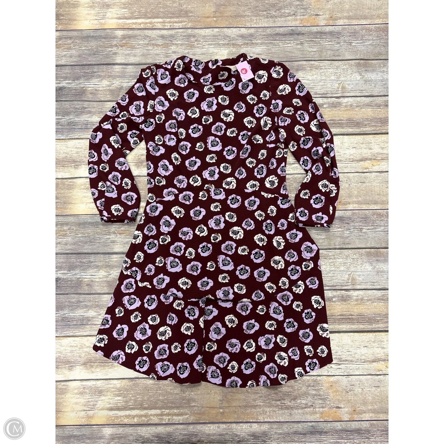 Dress Casual Short By Loft In Purple, Size: S