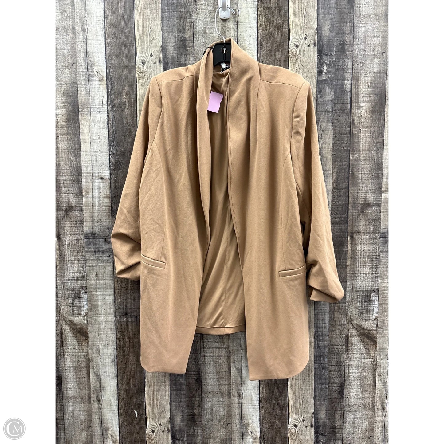 Blazer By Fashion Nova In Brown, Size: 2x