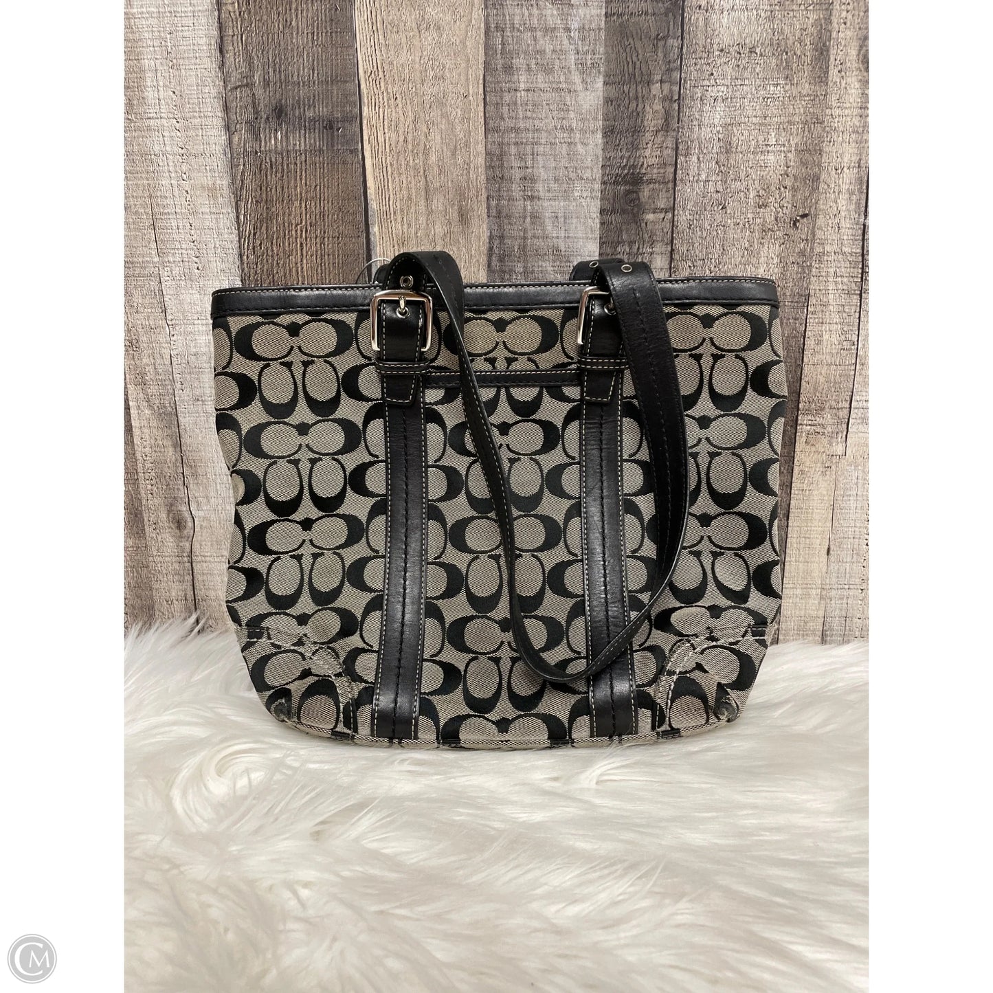 Handbag Designer By Coach, Size: Medium