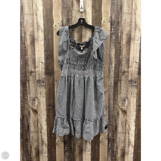 Dress Casual Midi By Terra & Sky In Blue, Size: 2x