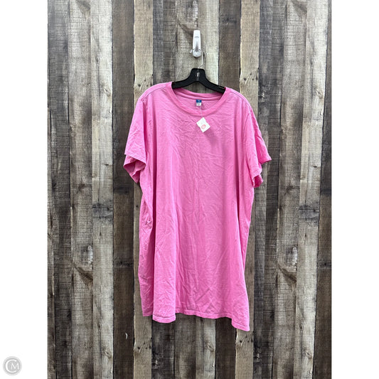 Dress Casual Short By Old Navy In Pink, Size: Xxl