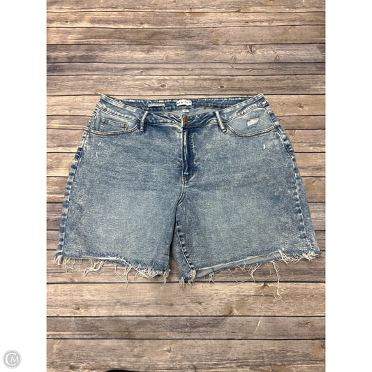 Shorts By Ava & Viv In Blue, Size: 20