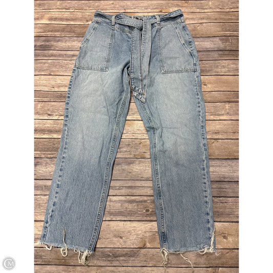 Jeans Straight By Abercrombie And Fitch In Blue, Size: 10