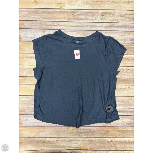 Athletic Top Short Sleeve By Old Navy In Grey, Size: Xxl