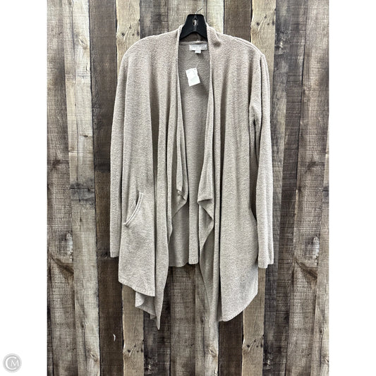 Sweater Cardigan By Barefoot Dreams In Grey, Size: S