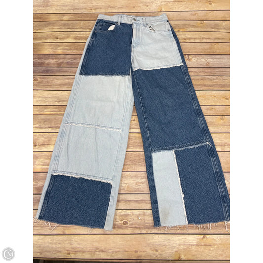 Jeans Wide Leg By Pacsun In Blue Denim, Size: 4