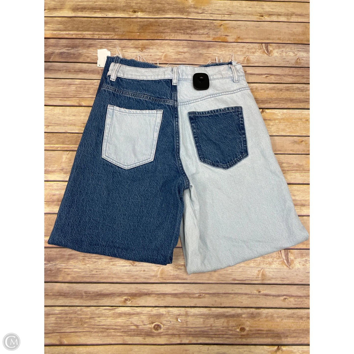 Jeans Wide Leg By Pacsun In Blue Denim, Size: 4