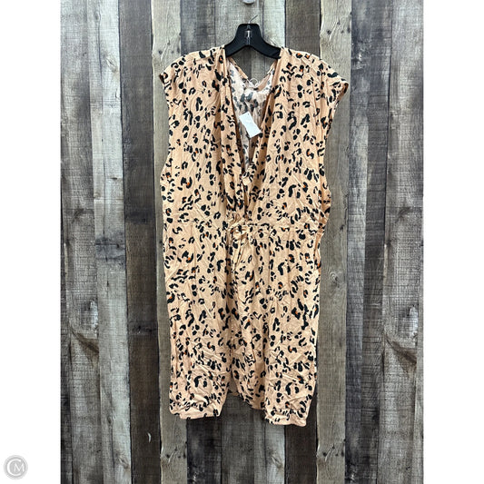 Swimwear Cover-up By Cupshe In Animal Print, Size: Xl