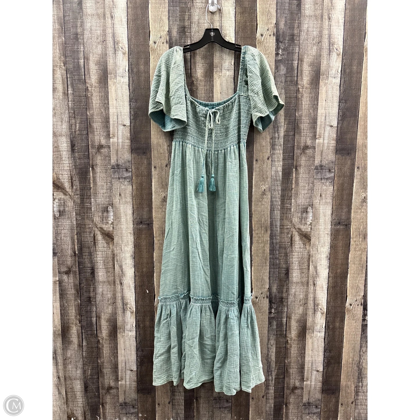 Dress Casual Maxi By Easel In Green, Size: M