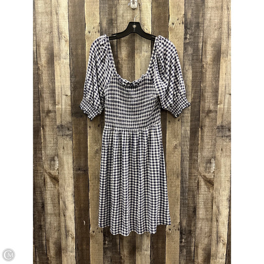 Dress Casual Short By Draper James In Checkered Pattern, Size: S