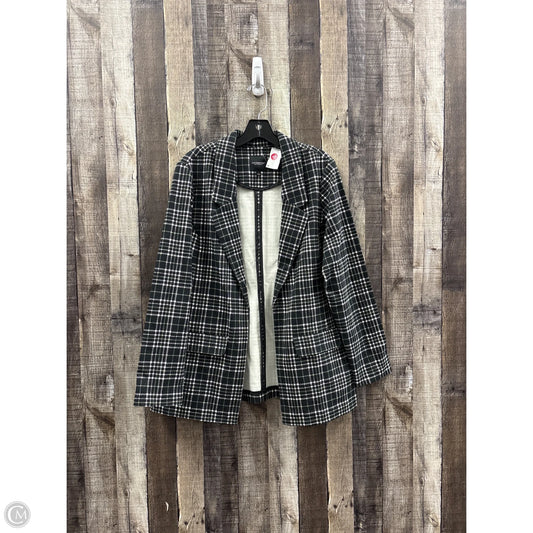 Blazer By Liverpool In Checkered Pattern, Size: L