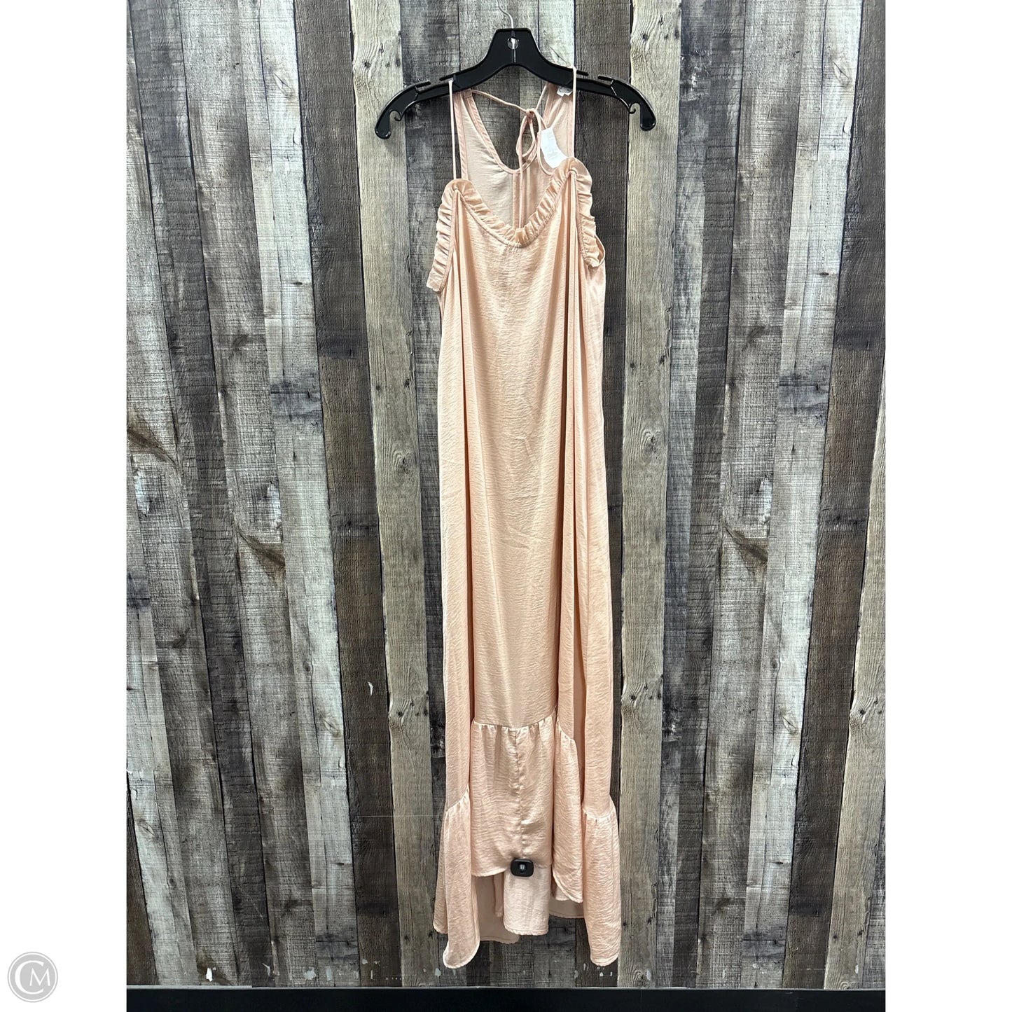Dress Casual Maxi By Flawless In Peach, Size: S