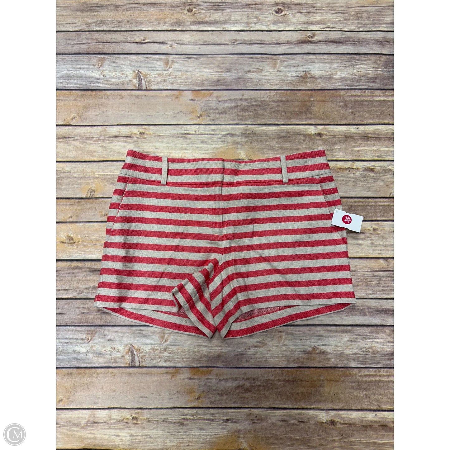 Shorts By Loft In Striped Pattern, Size: 4