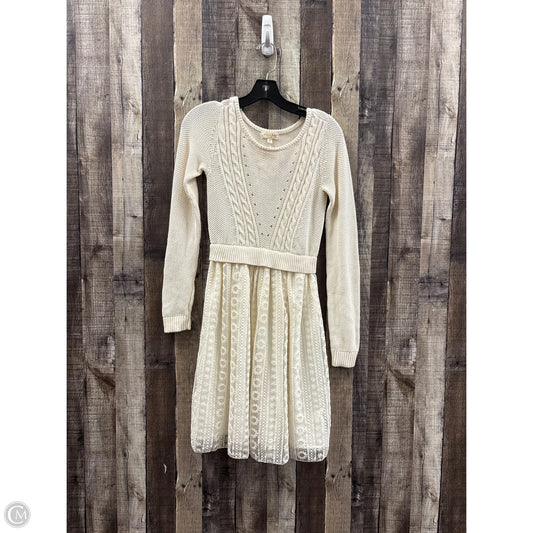 Dress Casual Short By Maison Jules In Cream, Size: Xs