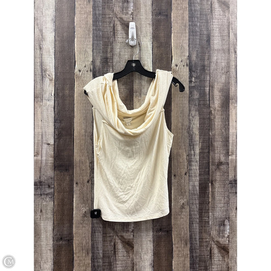 Tank Top By Top Shop In Cream, Size: M
