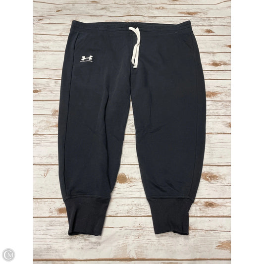 Athletic Pants By Under Armour In Black, Size: 2x
