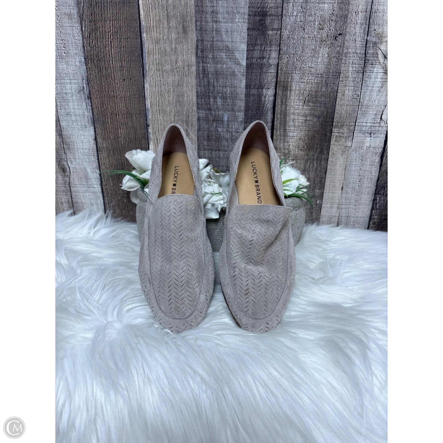 Shoes Flats By Lucky Brand In Beige, Size: 7.5