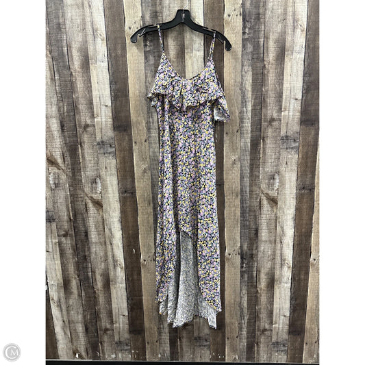 Dress Casual Maxi By Rewind In Floral Print, Size: S