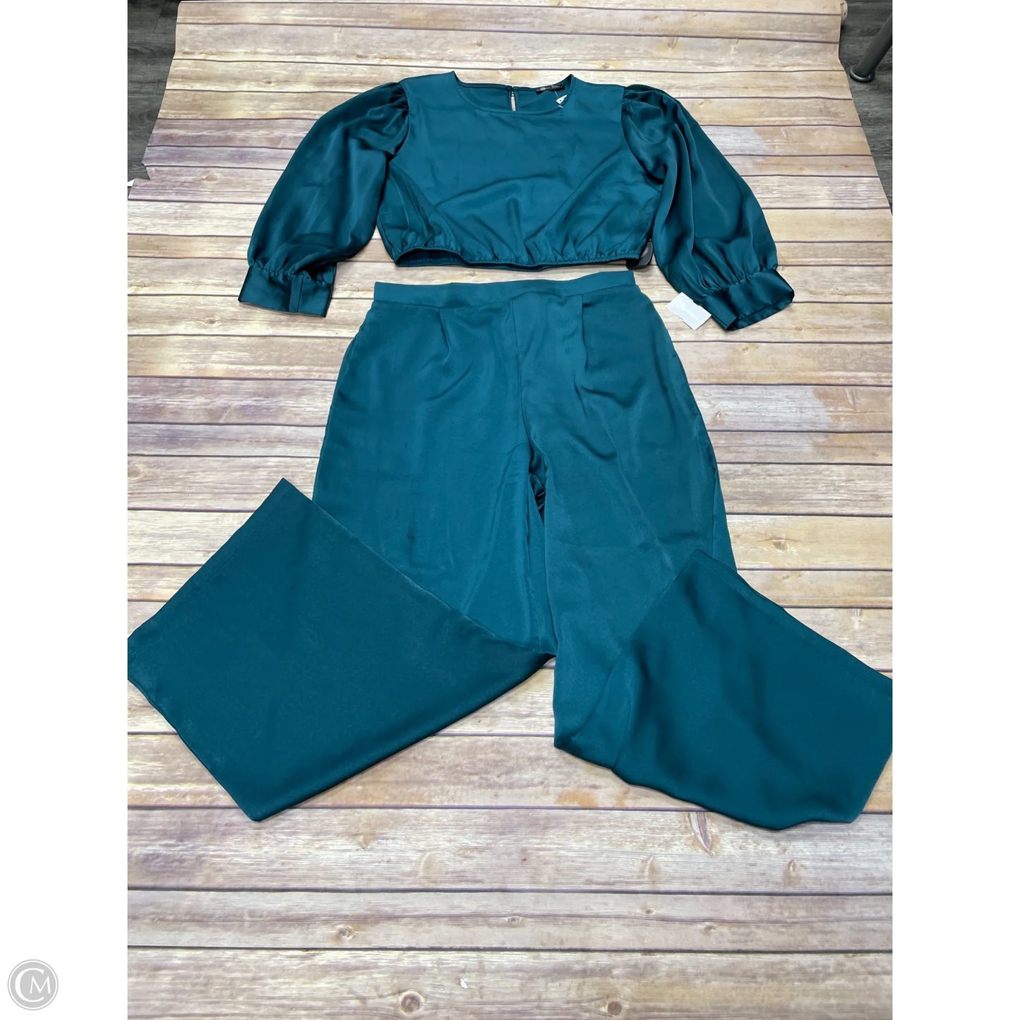 Pants Set 2pc By Prettygarden In Green, Size: L