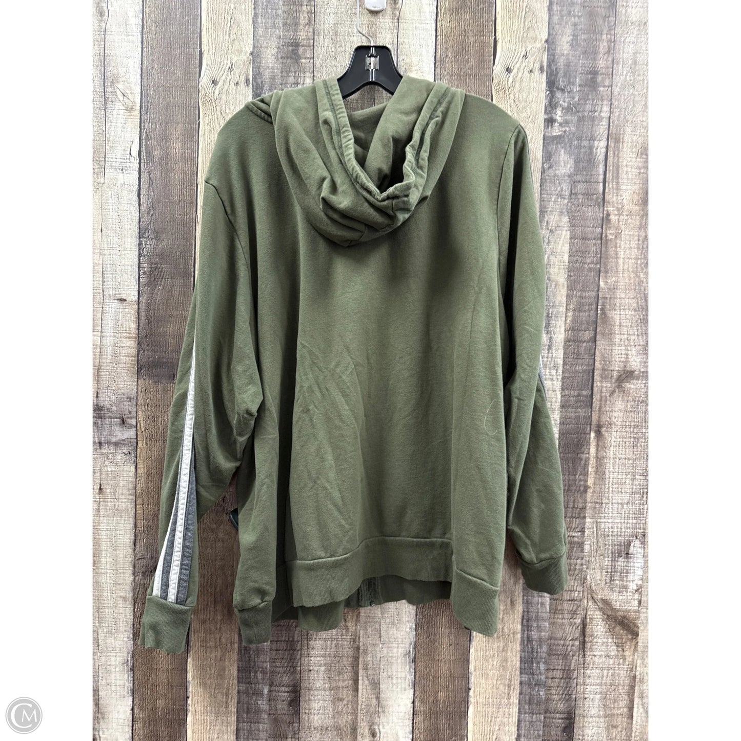 Athletic Jacket By Torrid In Green, Size: 3x