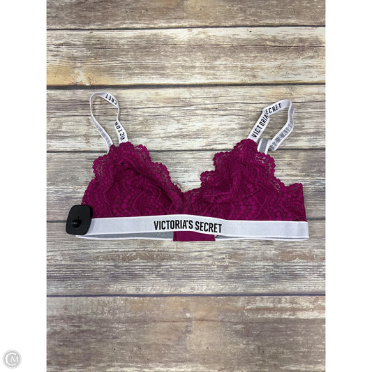 Bra By Victorias Secret In Maroon, Size: M