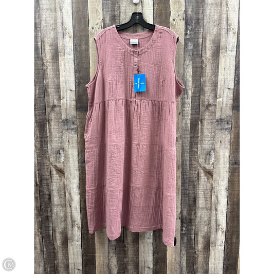 Dress Casual Short By Columbia In Pink, Size: Xxl