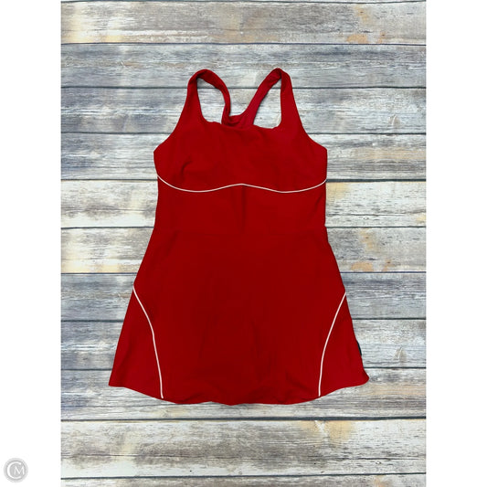 Athletic Dress By Old Navy In Red, Size: L