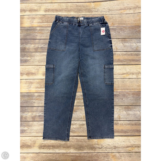 Pants Wide Leg By Maurices In Blue Denim, Size: 12