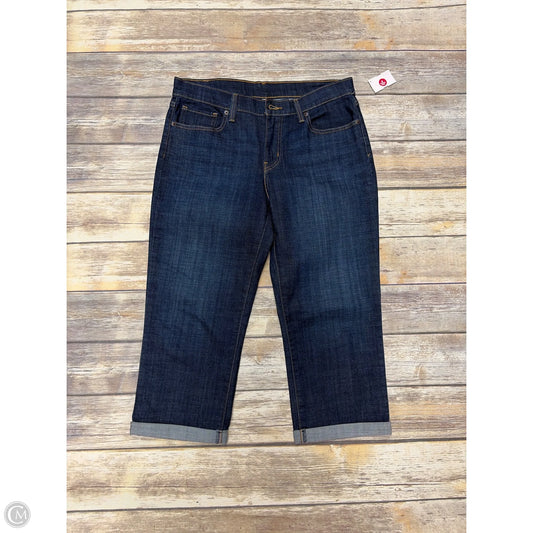 Capris By Levis In Blue Denim, Size: 8