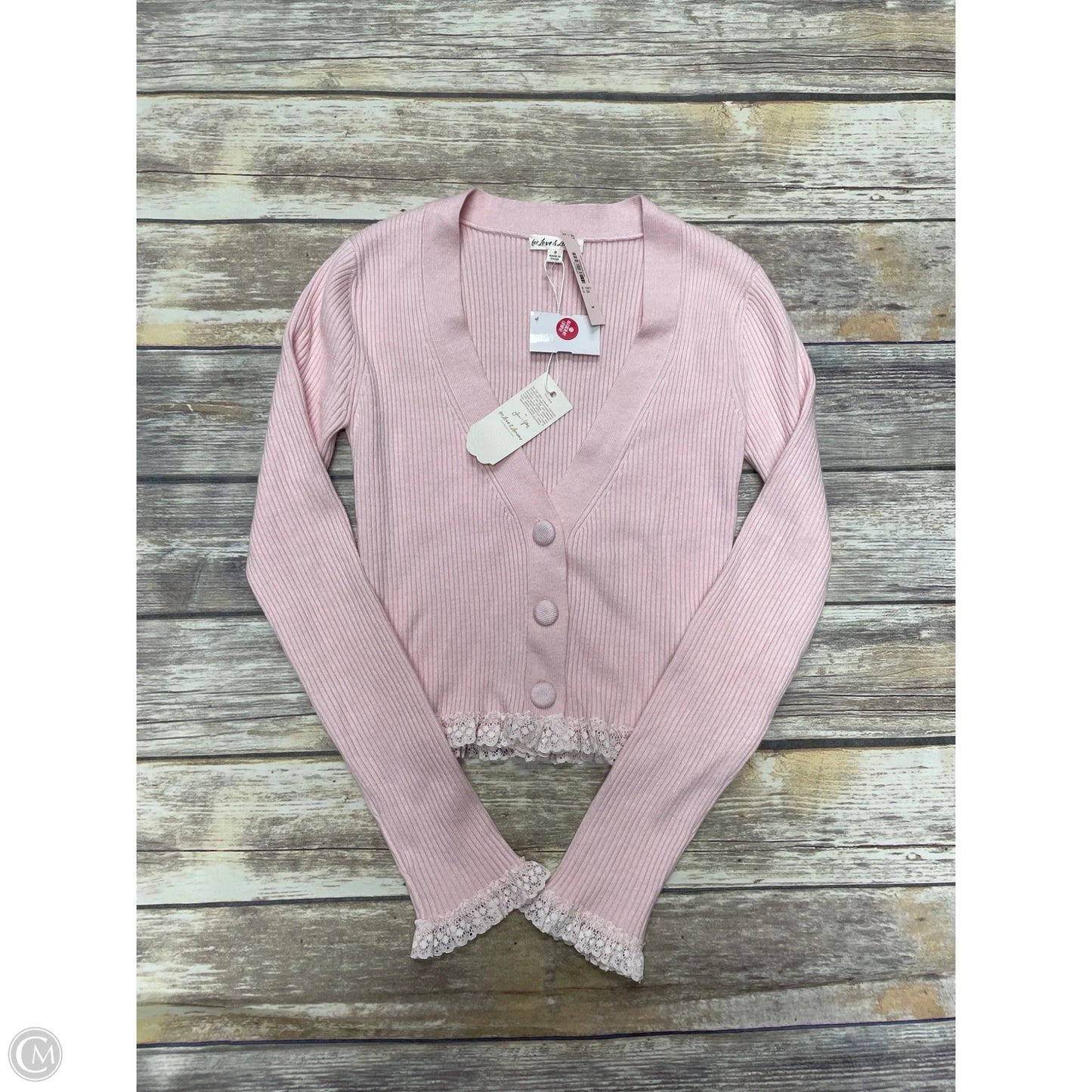 Cardigan By For Love & Lemons In Pink, Size: S