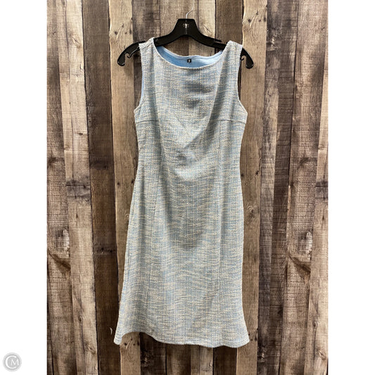 Dress Casual Midi By Cmf In Blue, Size: M
