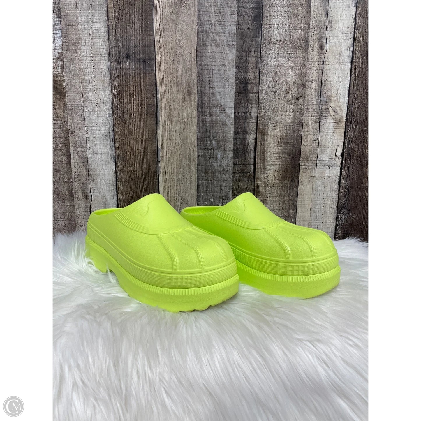 Shoes Heels Platform By Sorel In Yellow, Size: 11
